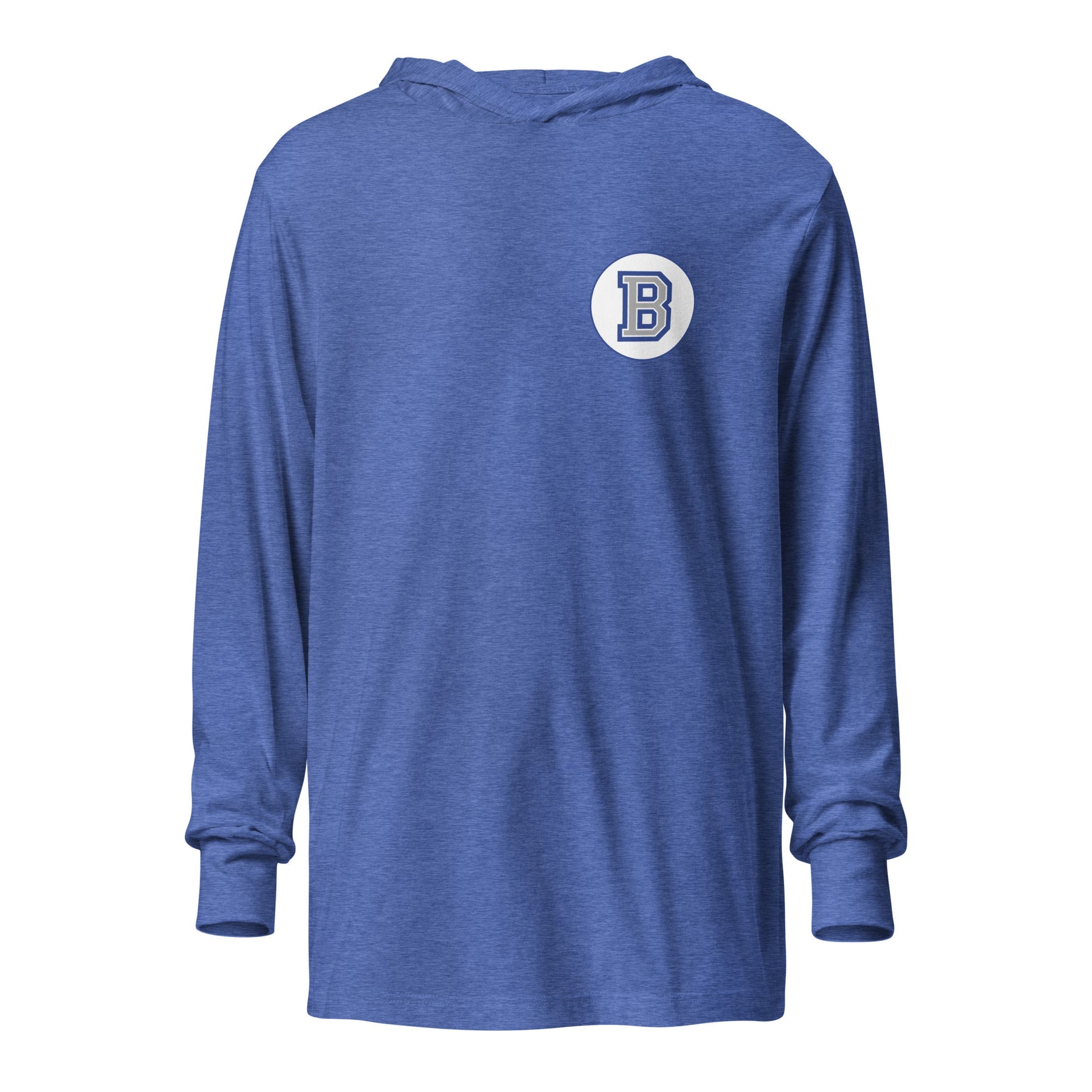Performance | Hooded Long Sleeve T Shirt | Bronxville | Badge Logo
