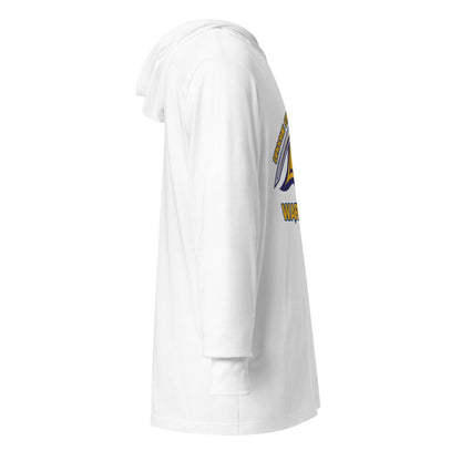 Performance | Hooded Long Sleeve T Shirt | Broome Street Academy | Helmet Logo