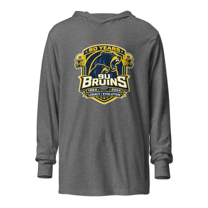 Performance | Hooded Long Sleeve T Shirt | Bruins The Evolution | Legacy Crest Logo