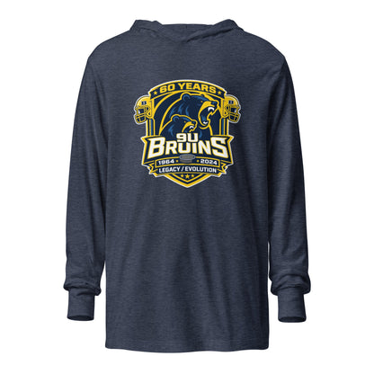 Performance | Hooded Long Sleeve T Shirt | Bruins The Evolution | Legacy Crest Logo
