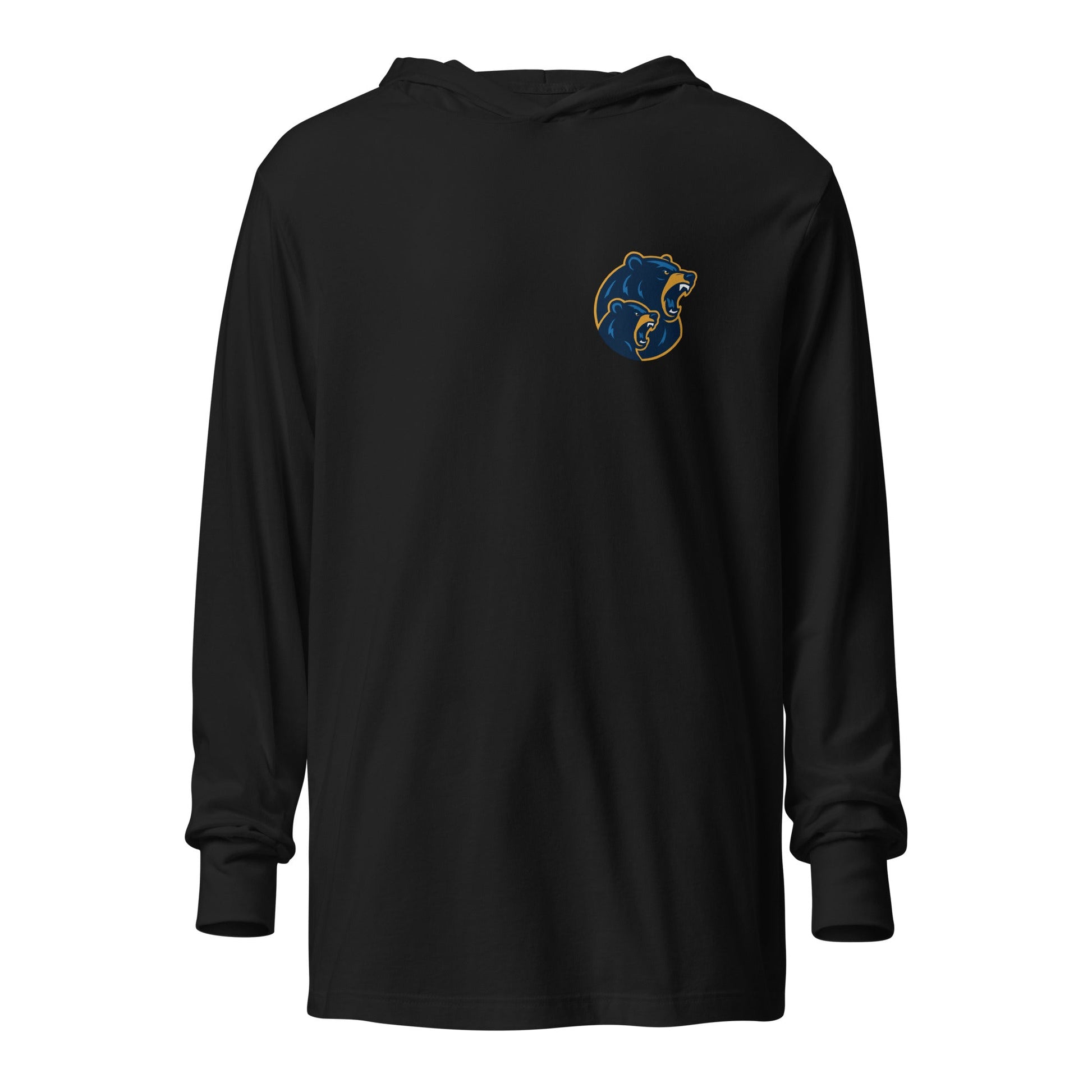 Performance | Hooded Long Sleeve T Shirt | Bruins The Evolution | Vanguard Bears Logo