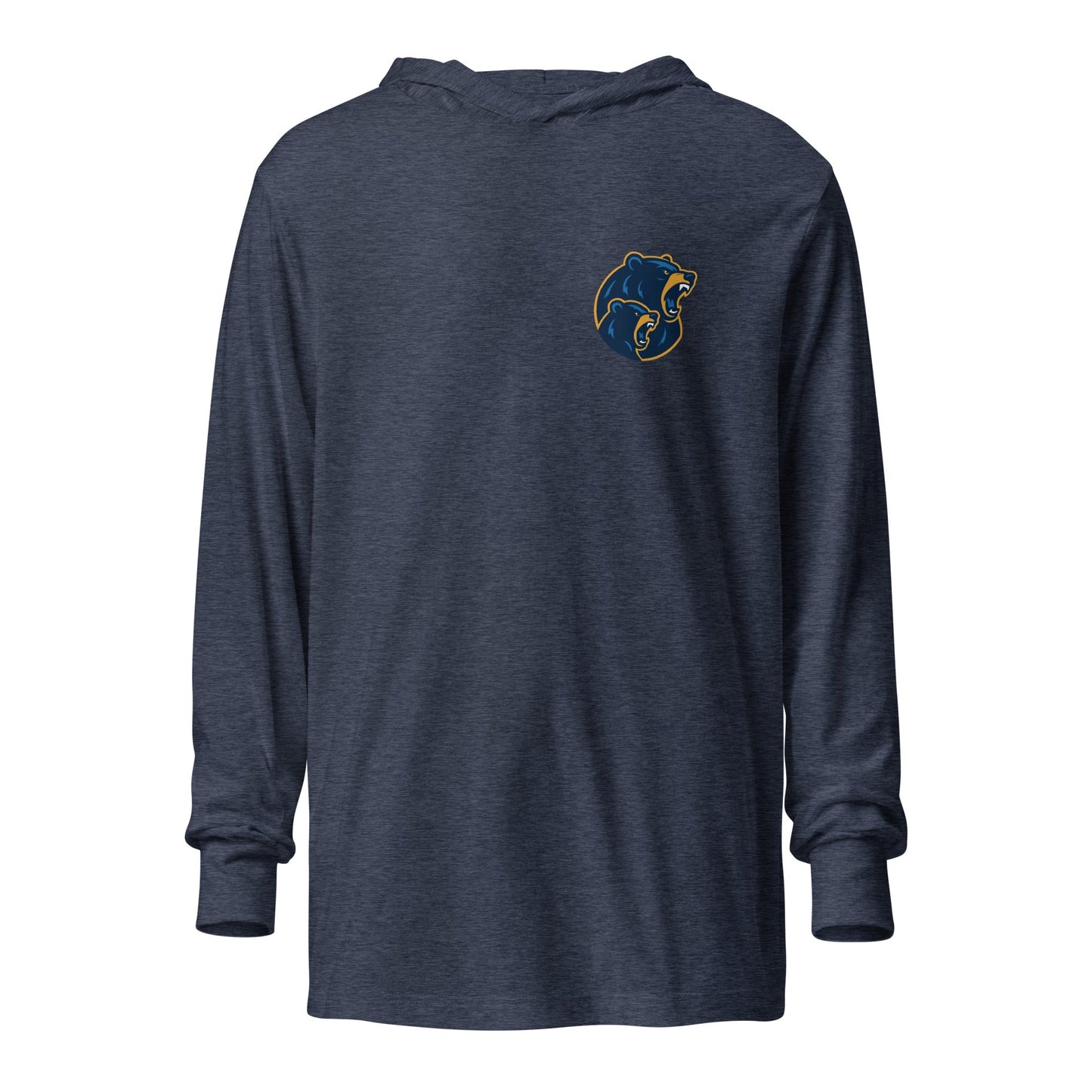 Performance | Hooded Long Sleeve T Shirt | Bruins The Evolution | Vanguard Bears Logo