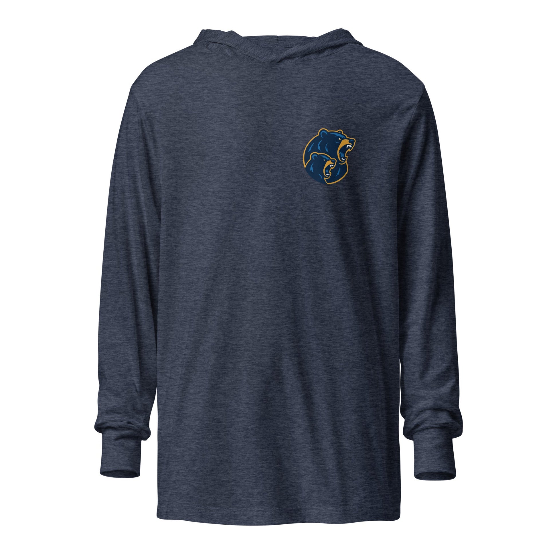 Performance | Hooded Long Sleeve T Shirt | Bruins The Evolution | Vanguard Bears Logo
