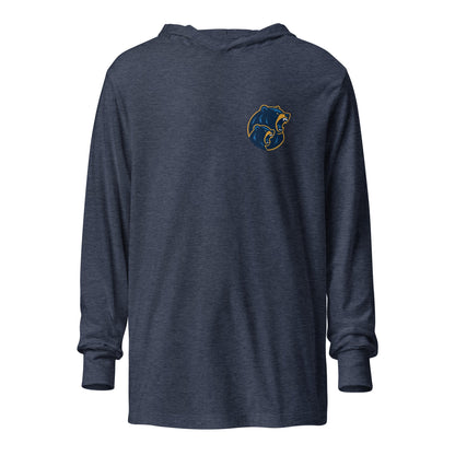 Performance | Hooded Long Sleeve T Shirt | Bruins The Evolution | Vanguard Bears Logo