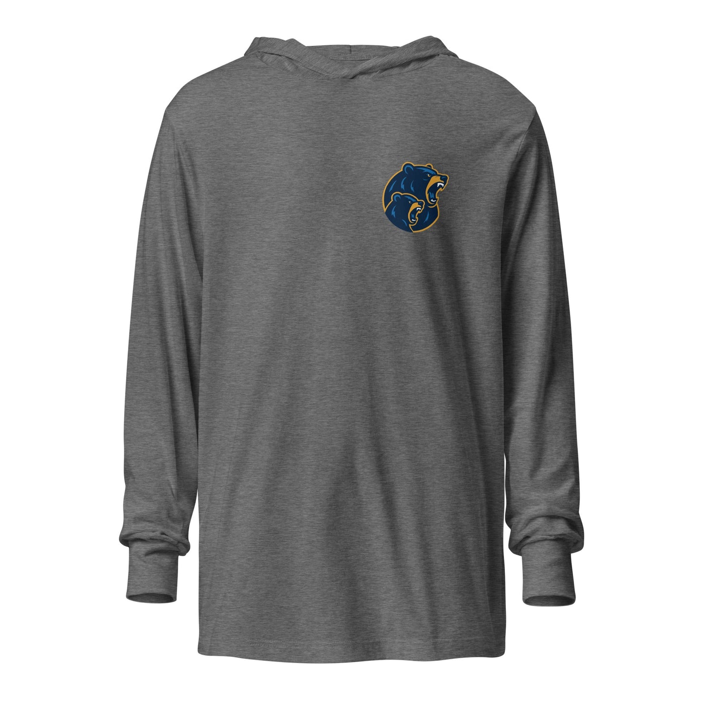 Performance | Hooded Long Sleeve T Shirt | Bruins The Evolution | Vanguard Bears Logo