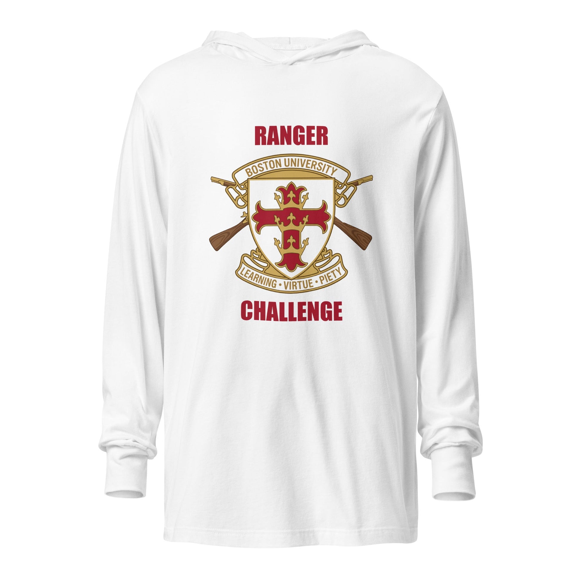 Performance | Hooded Long Sleeve T Shirt | BU Army ROTC Ranger Challenge