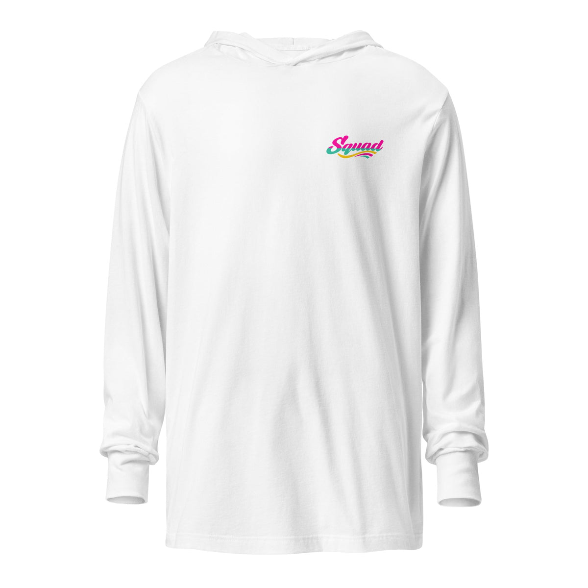 Performance | Hooded Long Sleeve T Shirt | Buffalo Bomb Squad 16u | Modern Script Logo