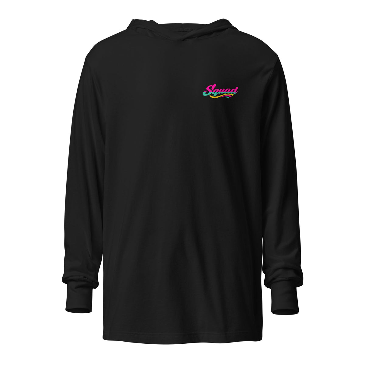 Performance | Hooded Long Sleeve T Shirt | Buffalo Bomb Squad 16u | Modern Script Logo
