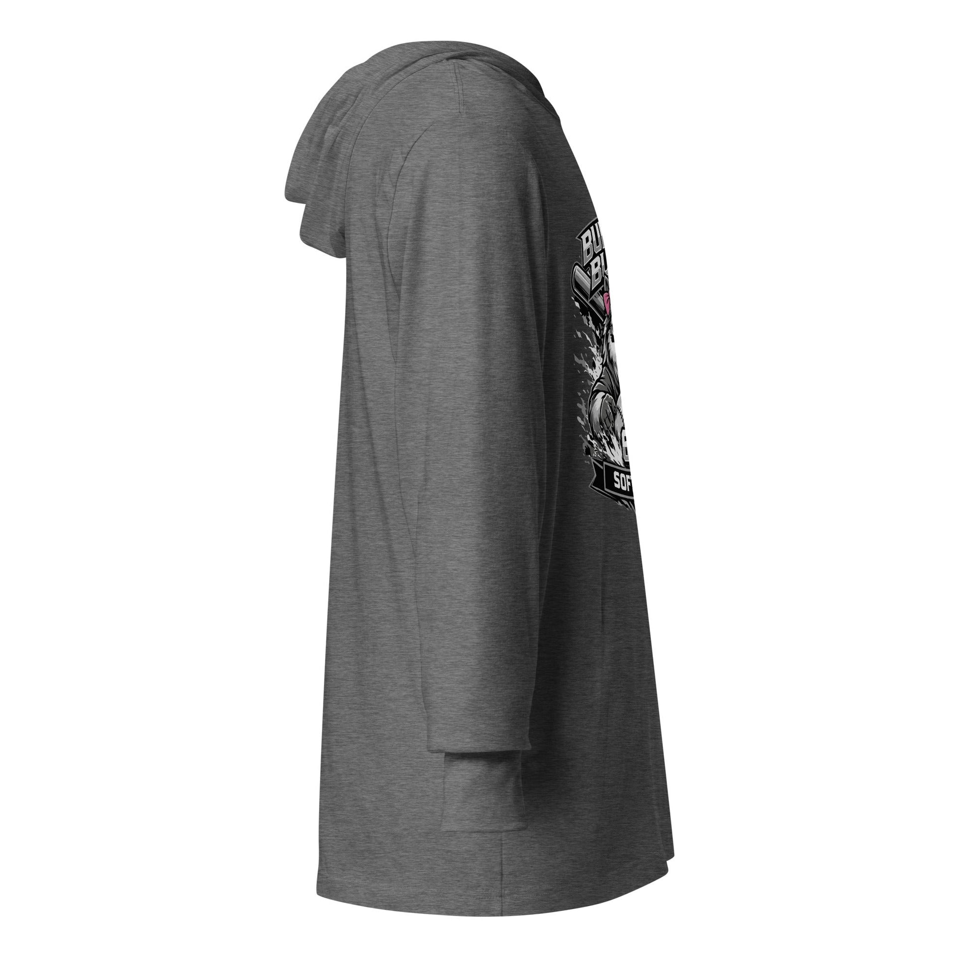 Performance | Hooded Long Sleeve T Shirt | Buford Black 6U