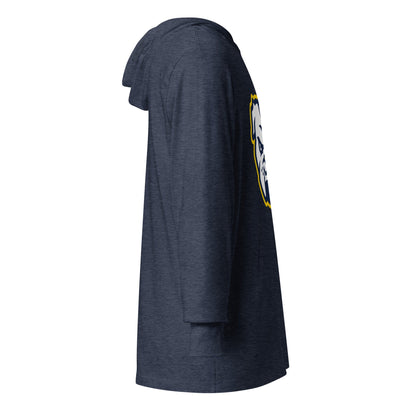 Performance | Hooded Long Sleeve T Shirt | Bulldogs - MD | Mascot Logo