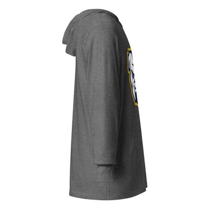 Performance | Hooded Long Sleeve T Shirt | Bulldogs - MD | Mascot Logo