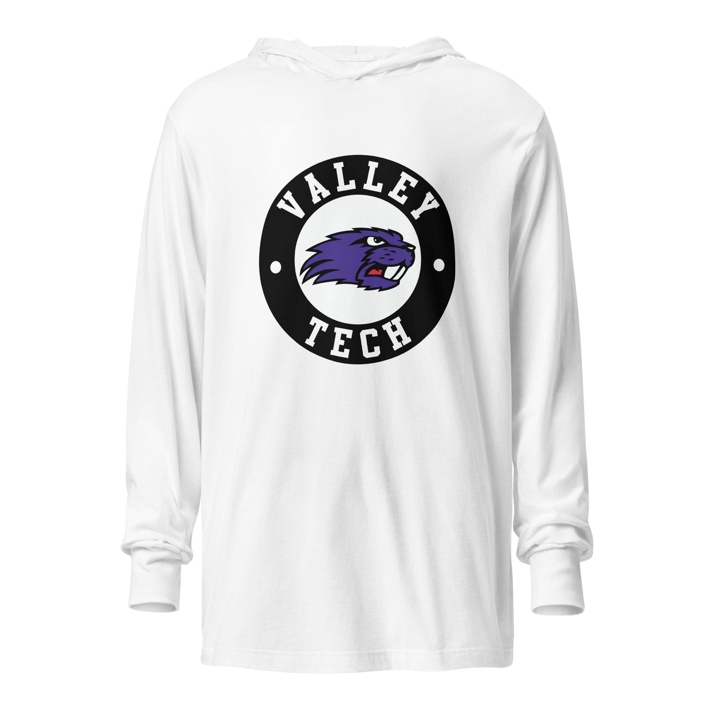 Performance | Hooded Long Sleeve T Shirt | BVT beavers | Badge Logo
