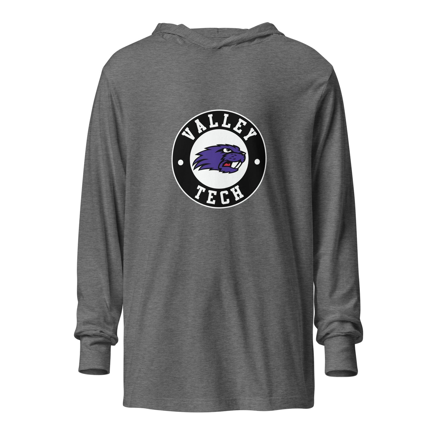 Performance | Hooded Long Sleeve T Shirt | BVT beavers | Badge Logo