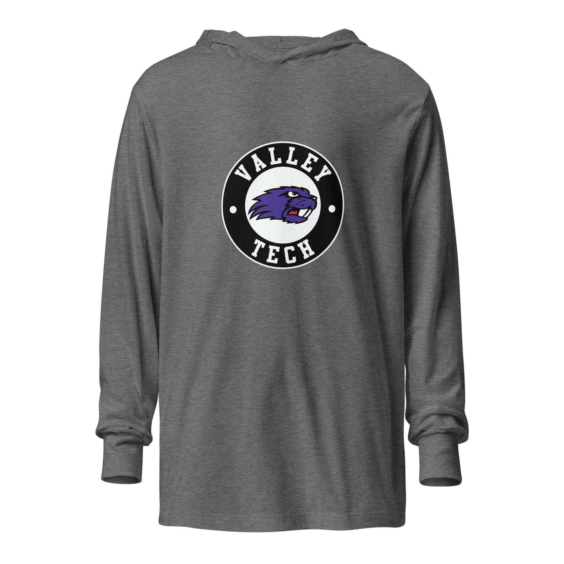 Performance | Hooded Long Sleeve T Shirt | BVT beavers | Badge Logo
