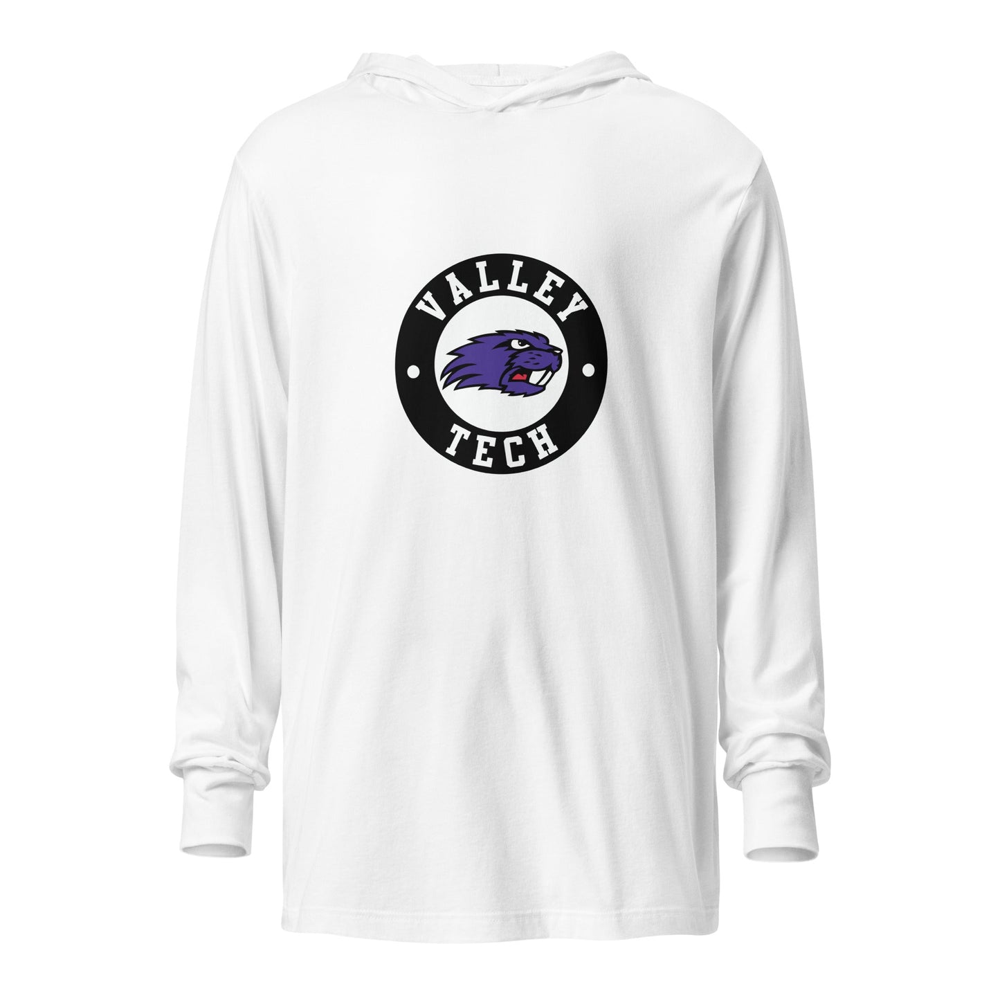 Performance | Hooded Long Sleeve T Shirt | BVT beavers | Badge Logo
