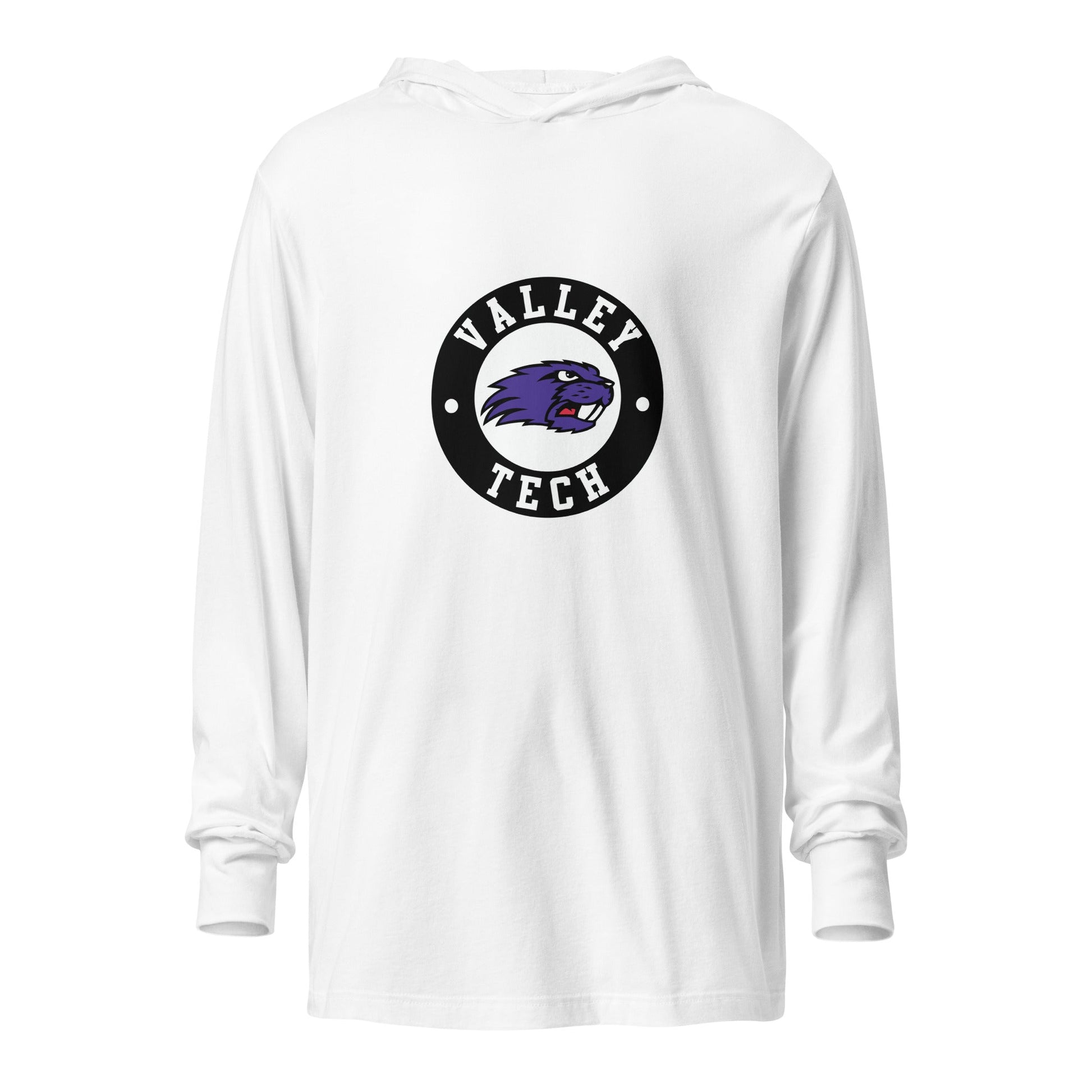 Performance | Hooded Long Sleeve T Shirt | BVT beavers | Badge Logo