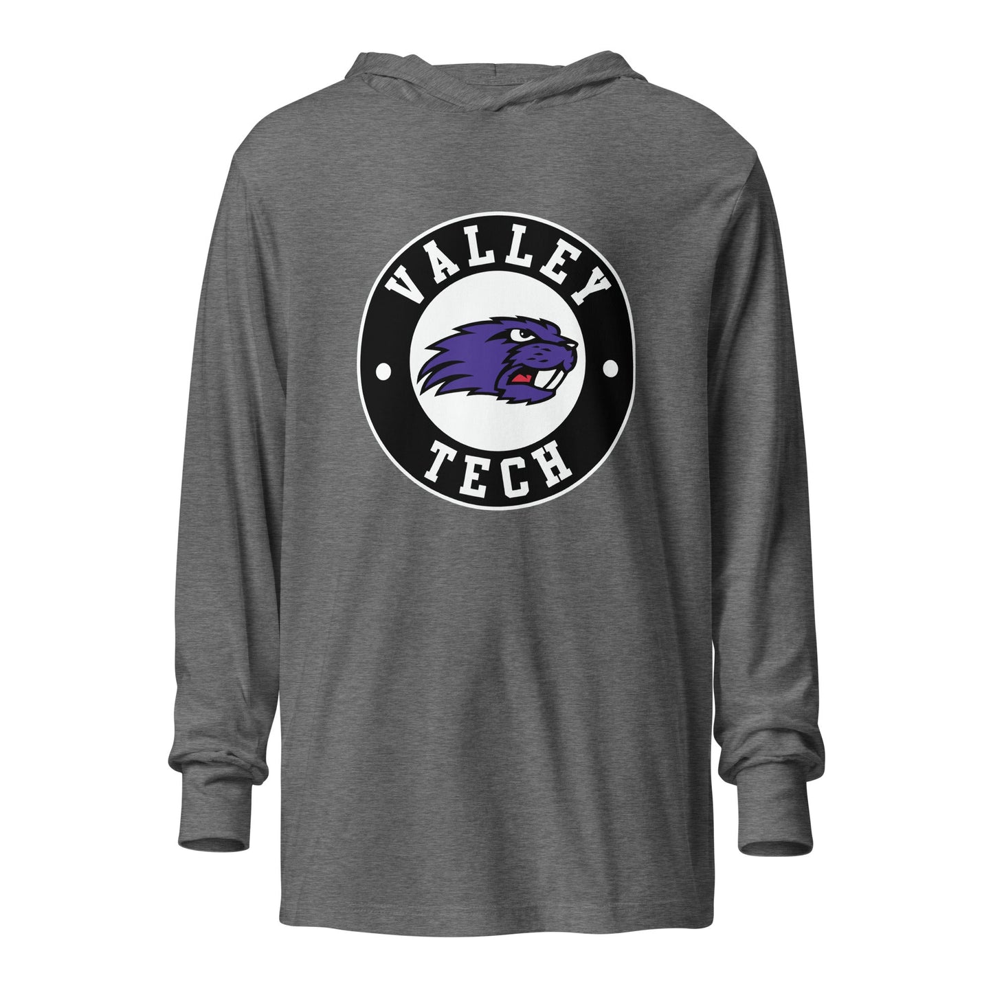 Performance | Hooded Long Sleeve T Shirt | BVT beavers | Badge Logo