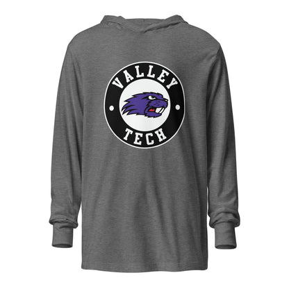 Performance | Hooded Long Sleeve T Shirt | BVT beavers | Badge Logo