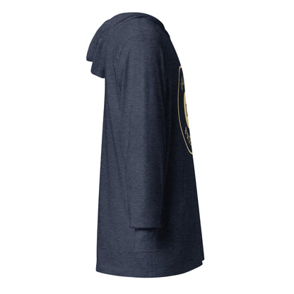 Performance | Hooded Long Sleeve T Shirt | Caliber Baseball | Crest Logo