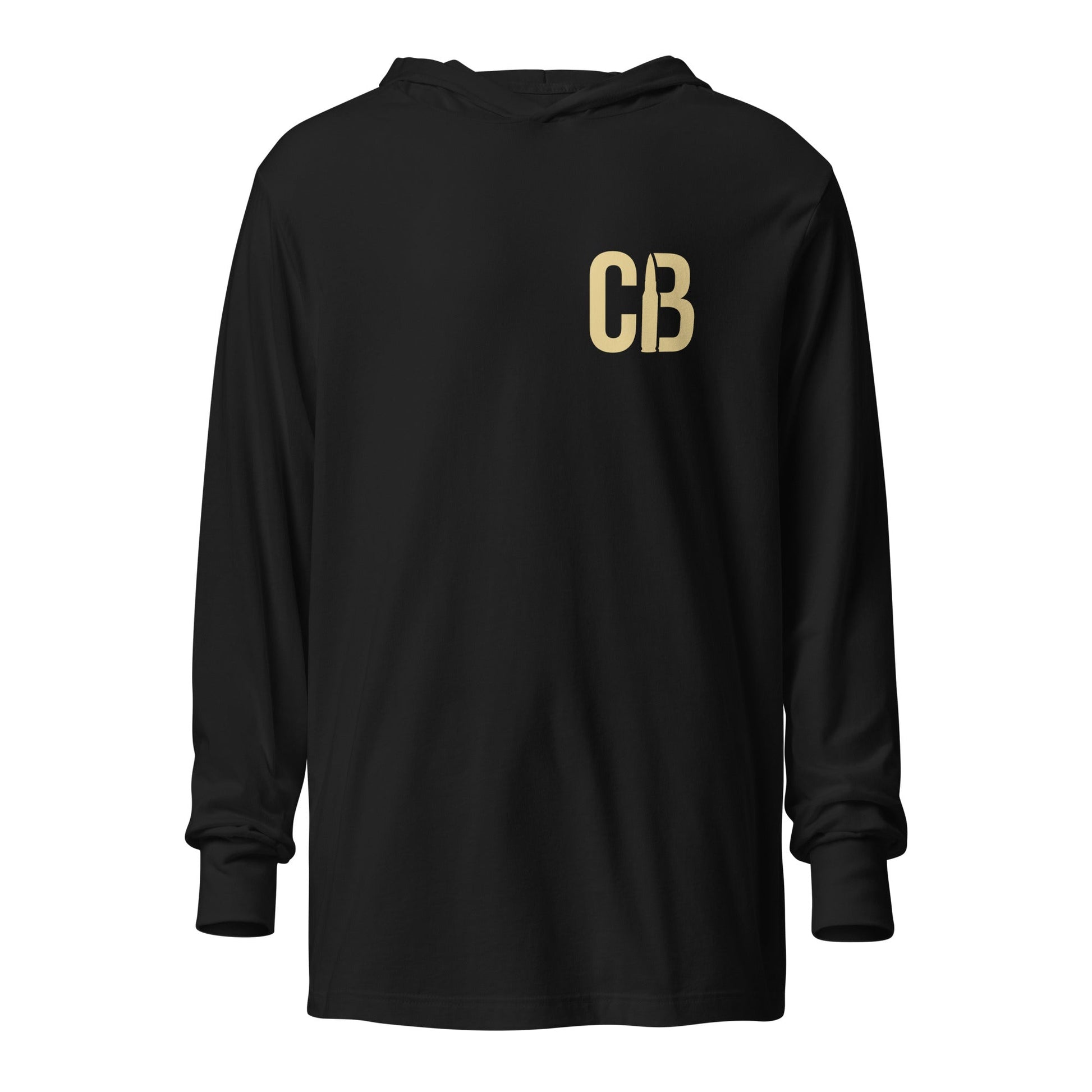Performance | Hooded Long Sleeve T Shirt | Caliber Baseball | Mark Logo