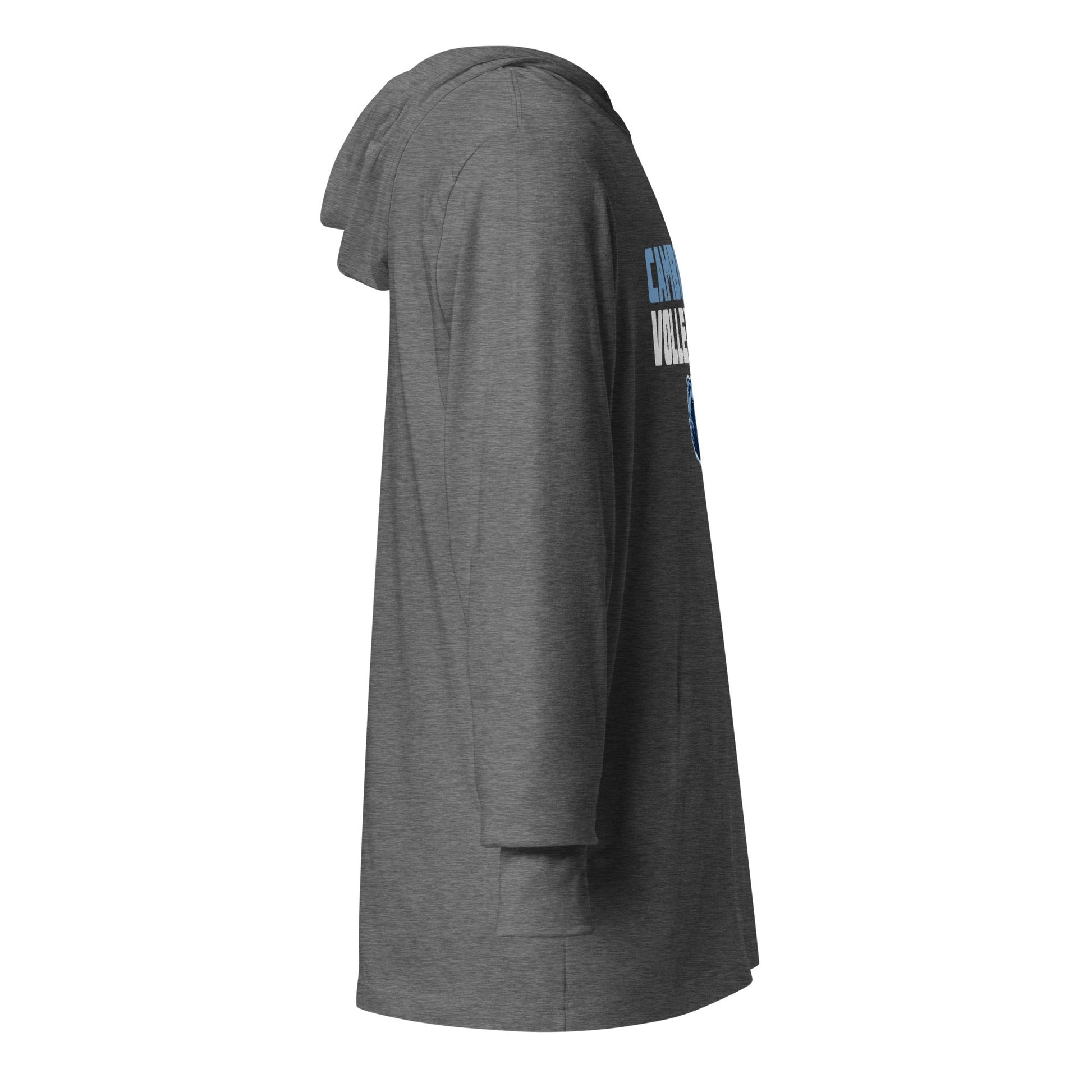Performance | Hooded Long Sleeve T Shirt | Cambridge Volleyball | Modern Logo