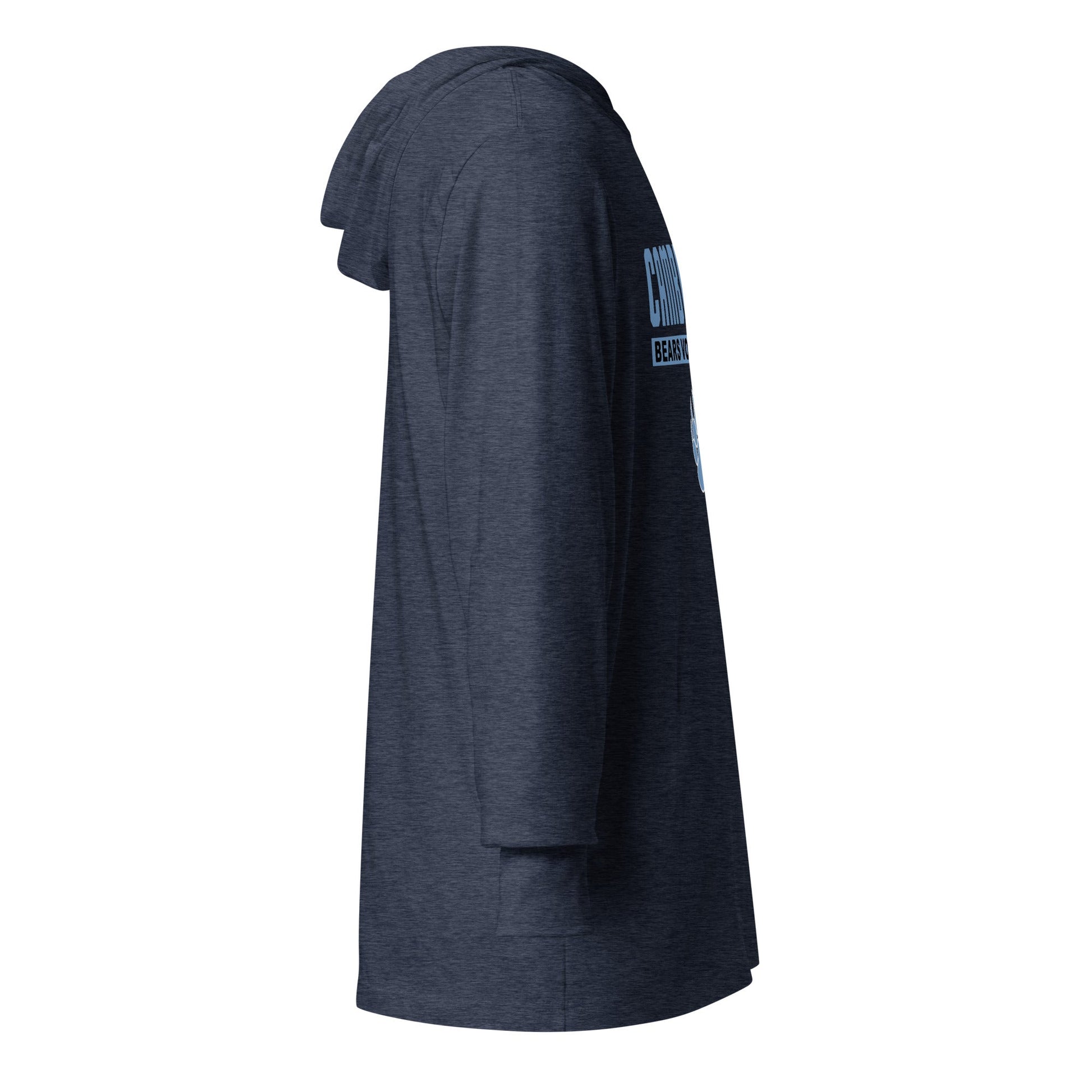 Performance | Hooded Long Sleeve T Shirt | Cambridge Volleyball | Script Paw Logo