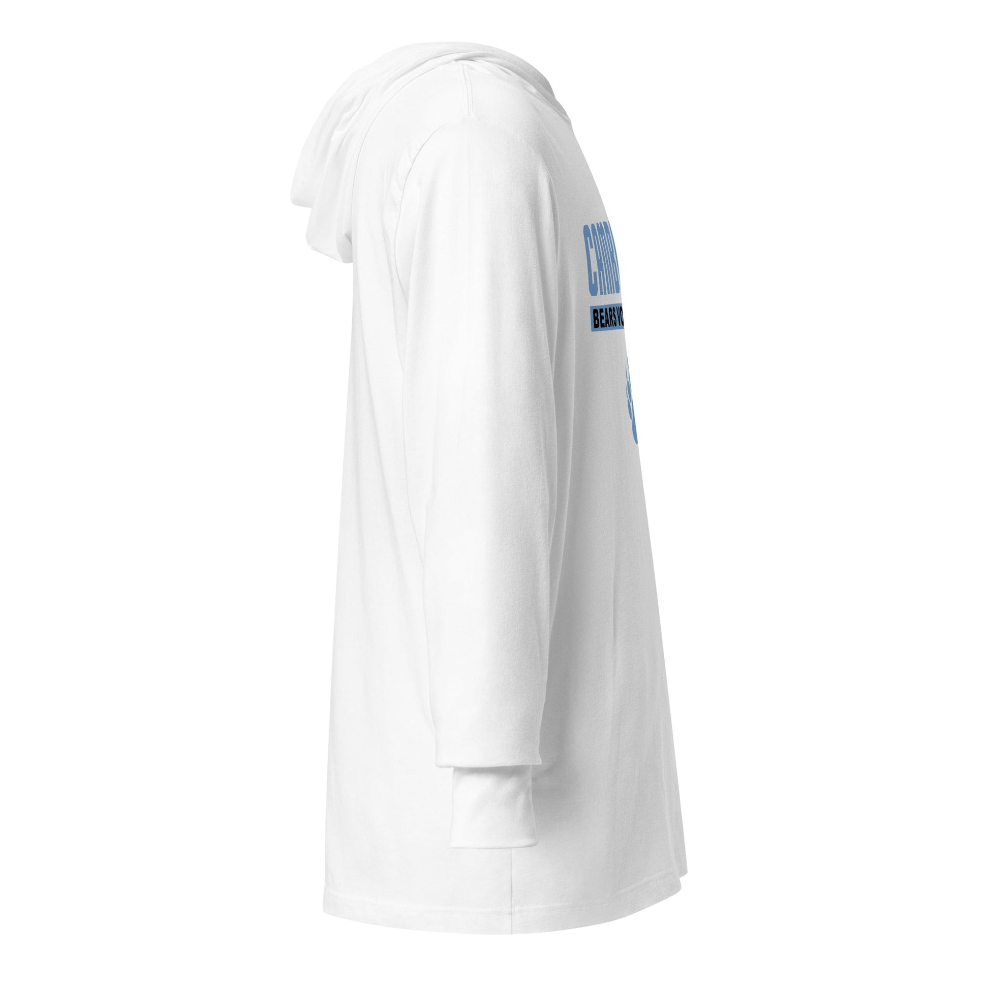 Performance | Hooded Long Sleeve T Shirt | Cambridge Volleyball | Script Paw Logo