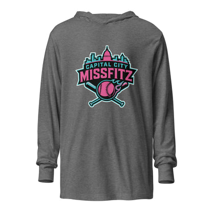 Performance | Hooded Long Sleeve T Shirt | Capital City Missfitz