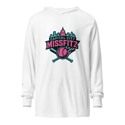 Performance | Hooded Long Sleeve T Shirt | Capital City Missfitz