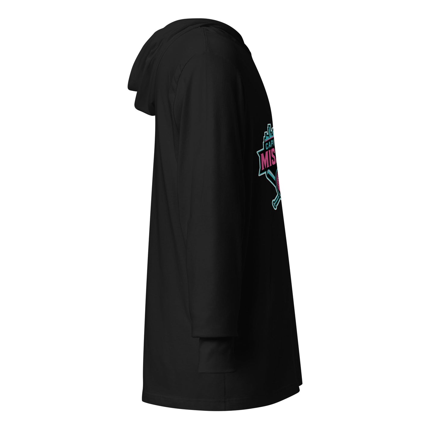Performance | Hooded Long Sleeve T Shirt | Capital City Missfitz