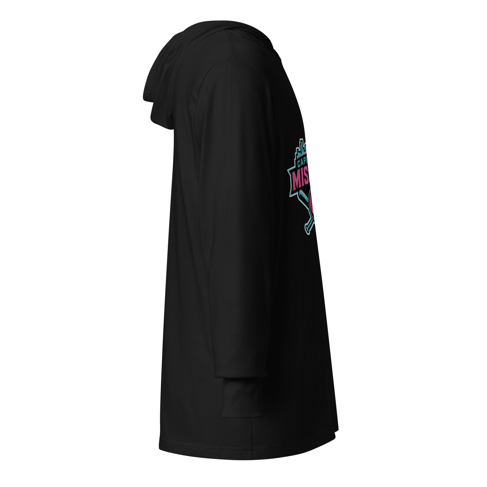Performance | Hooded Long Sleeve T Shirt | Capital City Missfitz