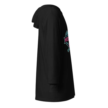 Performance | Hooded Long Sleeve T Shirt | Capital City Missfitz