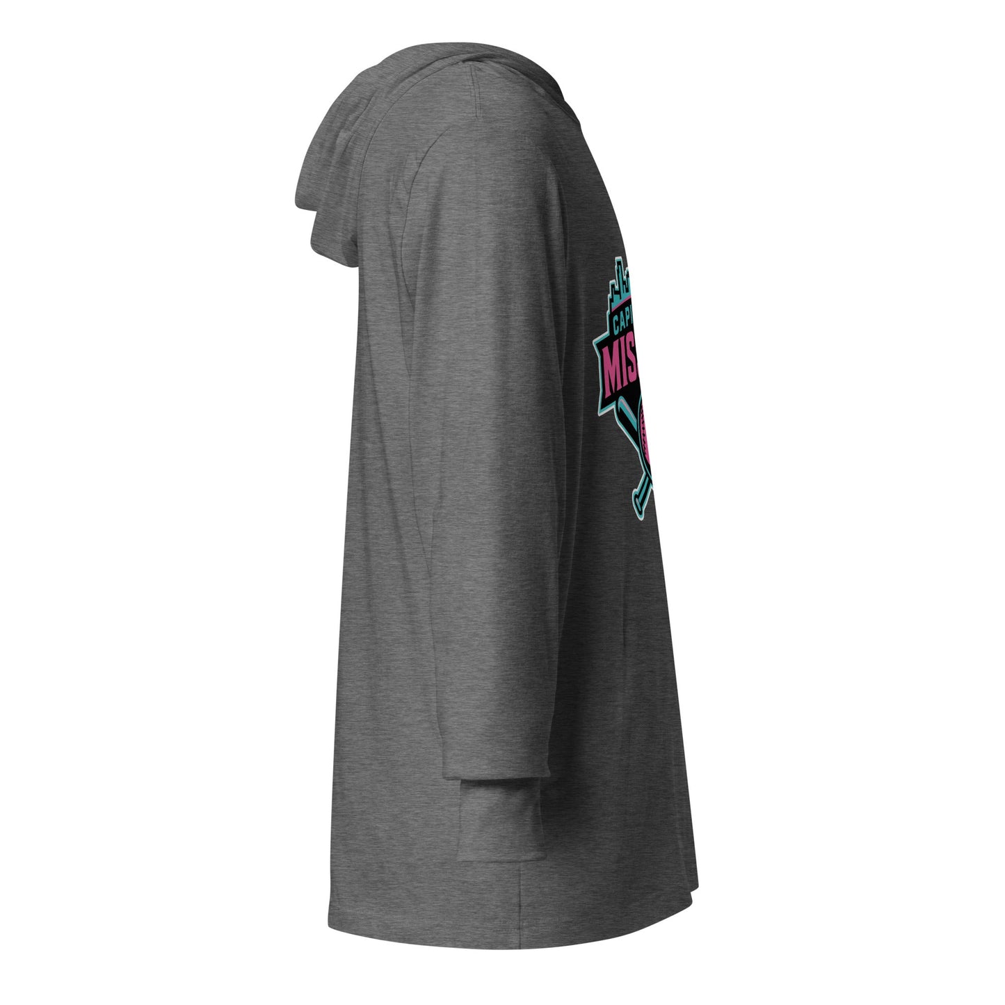 Performance | Hooded Long Sleeve T Shirt | Capital City Missfitz