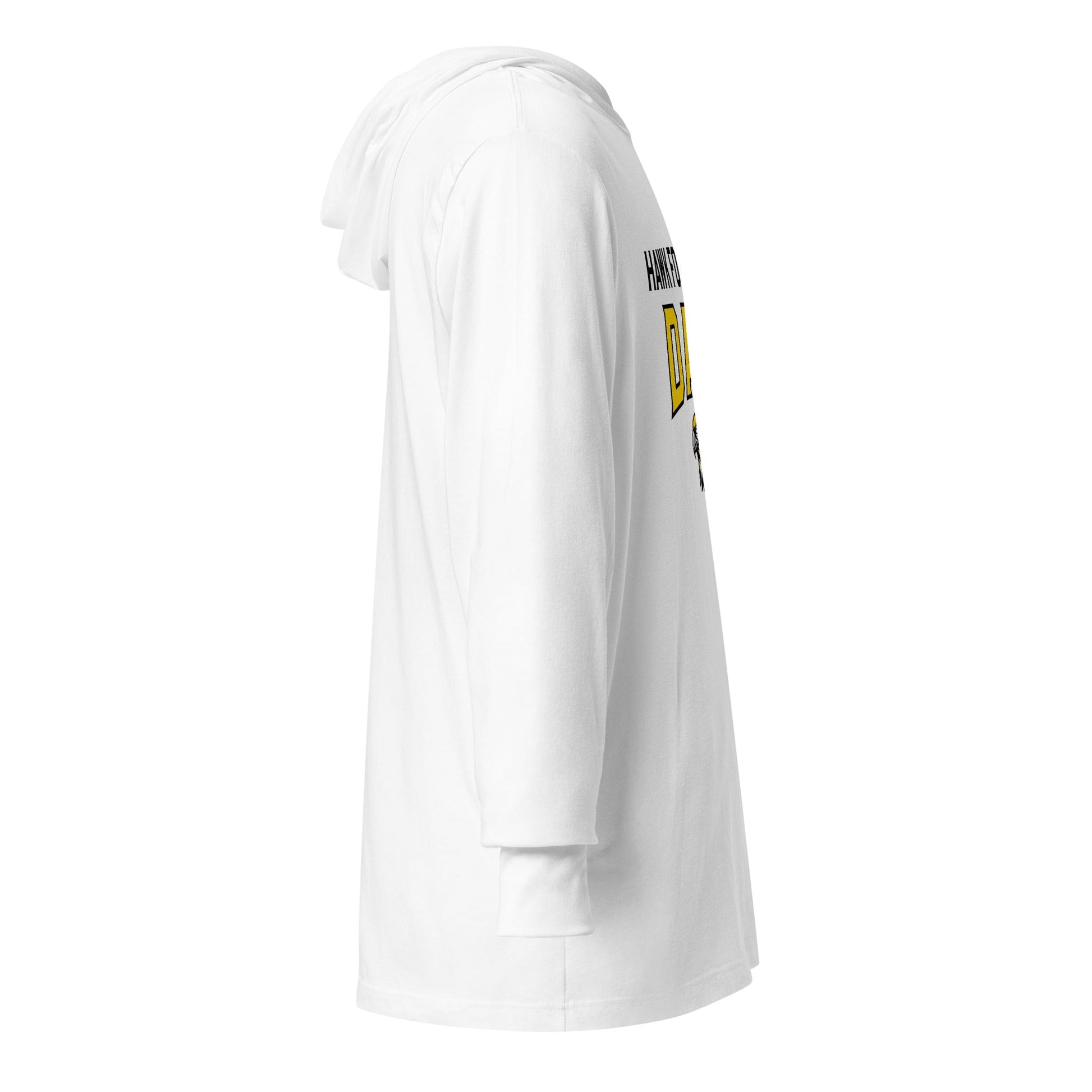 Performance | Hooded Long Sleeve T Shirt | Cardinal Ohara Hawks | Football Dad Logo