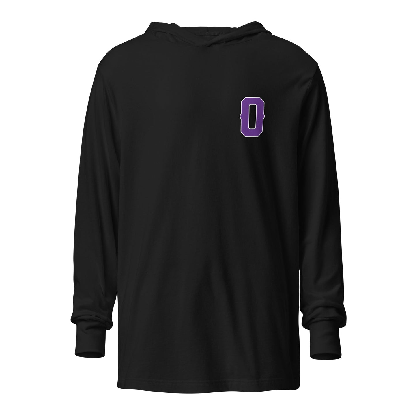 Performance | Hooded Long Sleeve T Shirt | Carolina Outlaws Baseball | Emblem Logo
