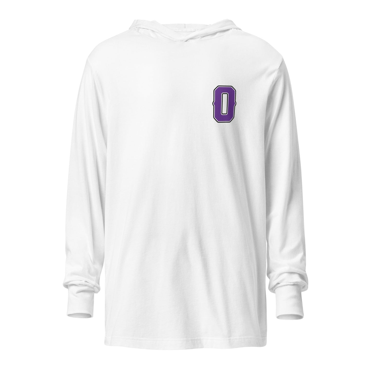 Performance | Hooded Long Sleeve T Shirt | Carolina Outlaws Baseball | Emblem Logo