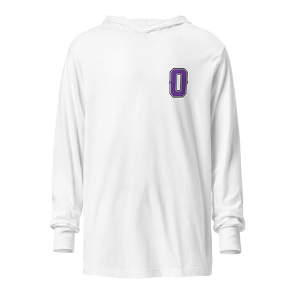 Performance | Hooded Long Sleeve T Shirt | Carolina Outlaws Baseball | Emblem Logo