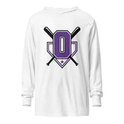 Performance | Hooded Long Sleeve T Shirt | Carolina Outlaws Baseball | Vanguard Logo