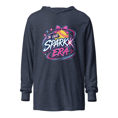 Performance | Hooded Long Sleeve T Shirt | Carolina Sparkx | Athletics Logo