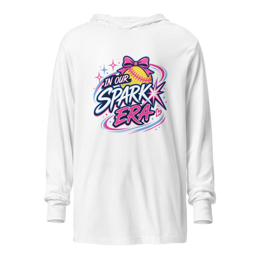 Performance | Hooded Long Sleeve T Shirt | Carolina Sparkx | Athletics Logo