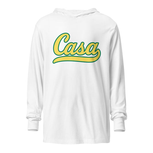 Performance | Hooded Long Sleeve T Shirt | Casa Grande Reapers | Script Logo