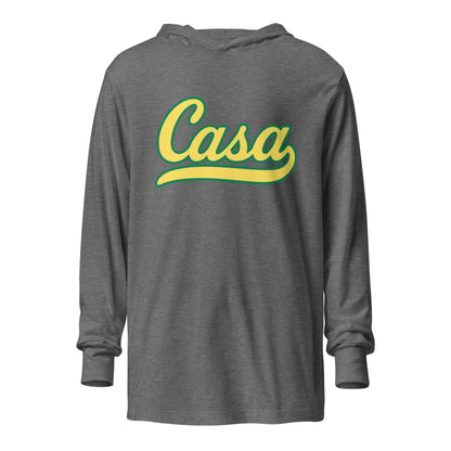 Performance | Hooded Long Sleeve T Shirt | Casa Grande Reapers | Script Logo