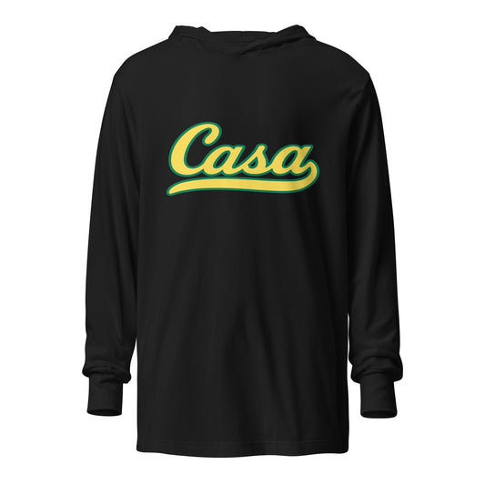 Performance | Hooded Long Sleeve T Shirt | Casa Grande Reapers | Script Logo