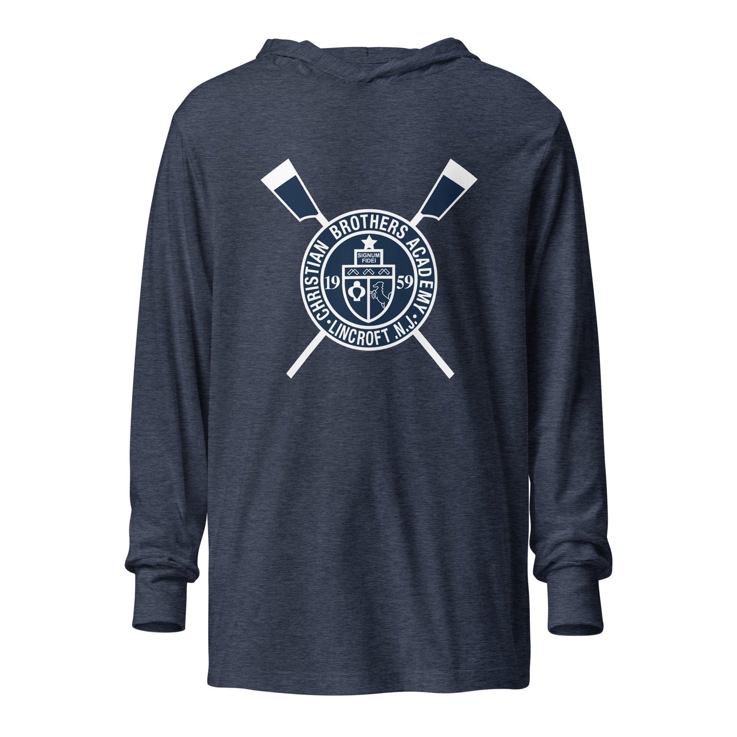 Performance | Hooded Long Sleeve T Shirt | CBA Crew | Badge Logo