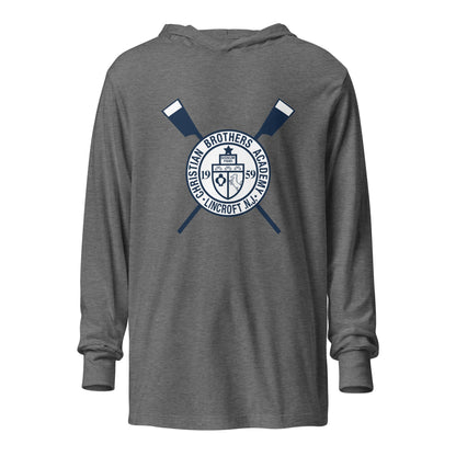 Performance | Hooded Long Sleeve T Shirt | CBA Crew | Crest Logo
