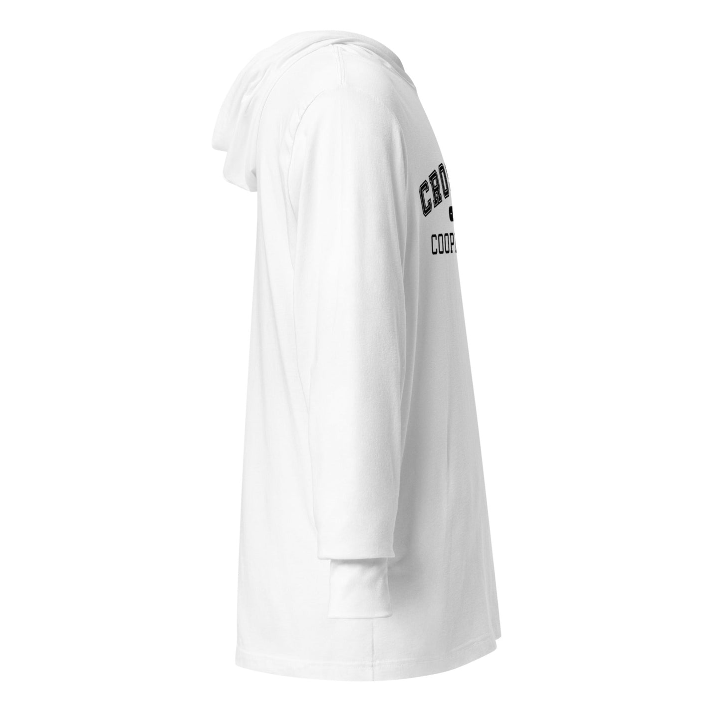 Performance | Hooded Long Sleeve T Shirt | CCNS | Collegiate Logo