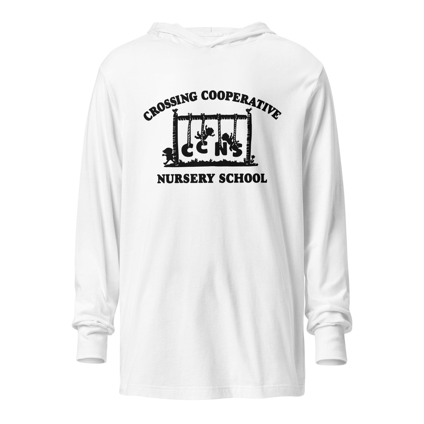 Performance | Hooded Long Sleeve T Shirt | CCNS | Swing Logo