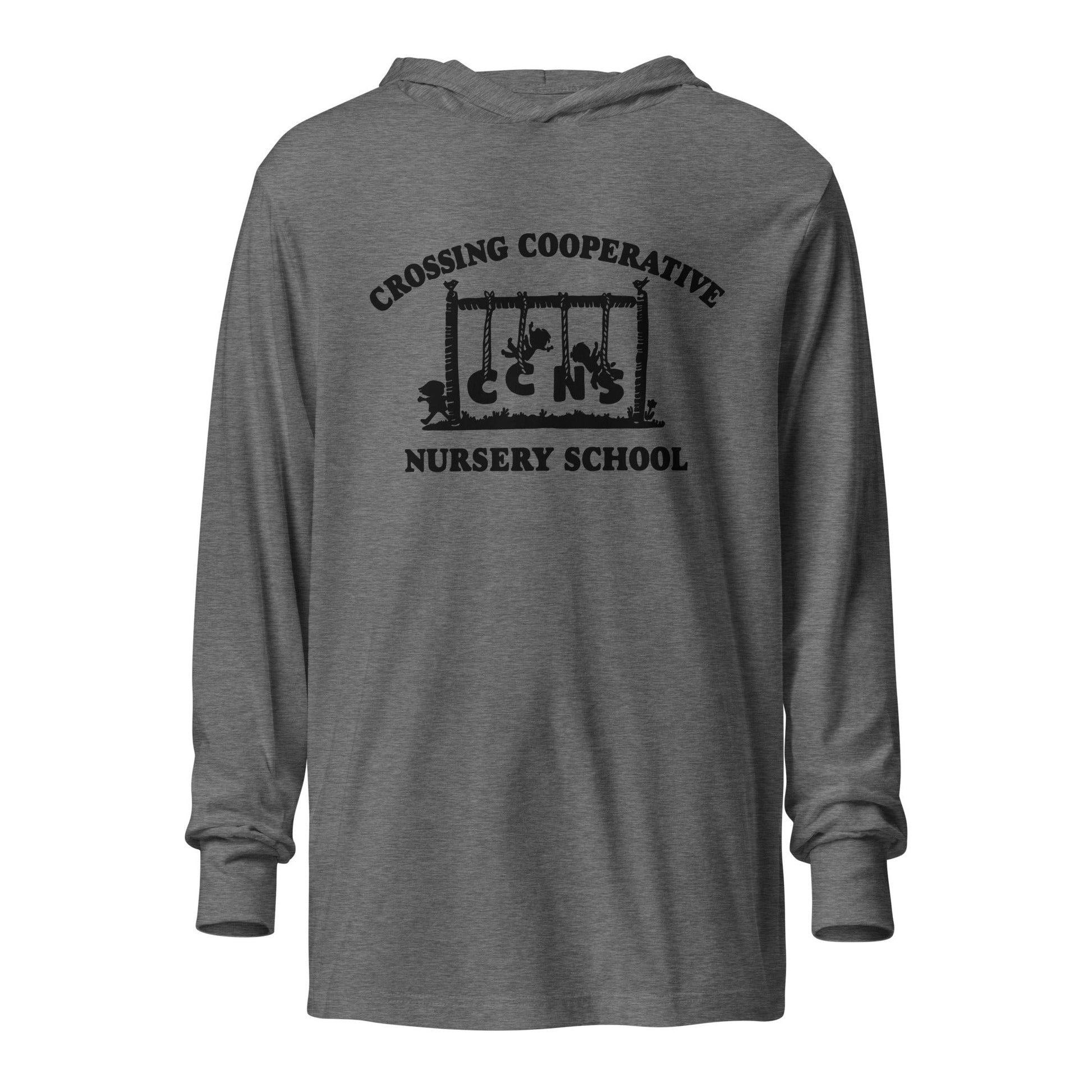 Performance | Hooded Long Sleeve T Shirt | CCNS | Swing Logo