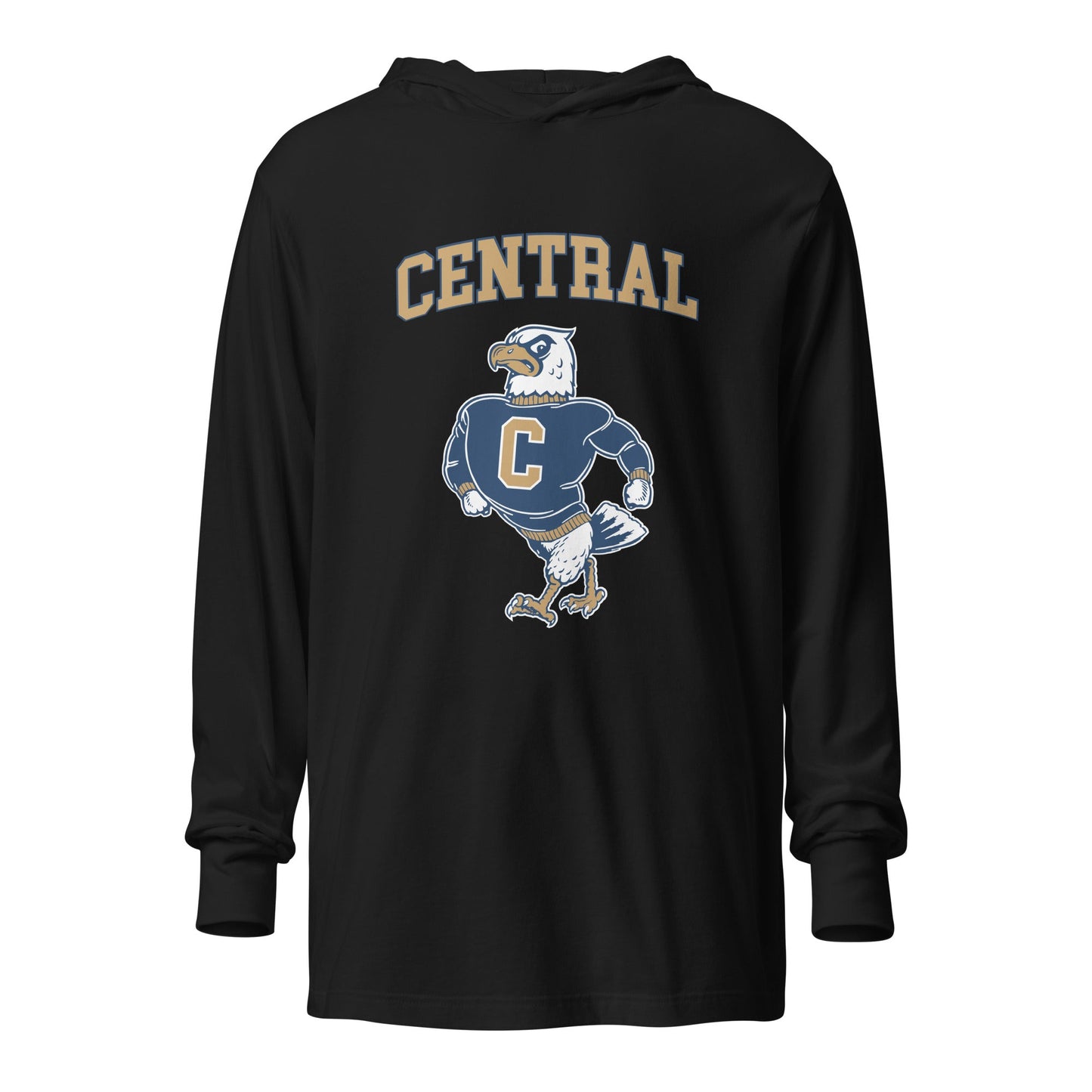 Performance | Hooded Long Sleeve T Shirt | Central Football