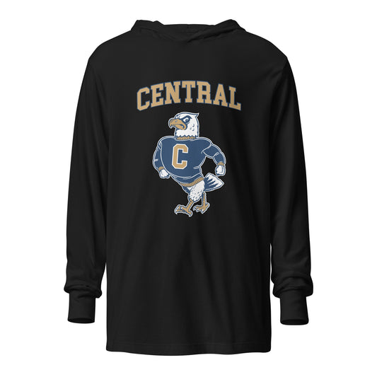 Performance | Hooded Long Sleeve T Shirt | Central Football